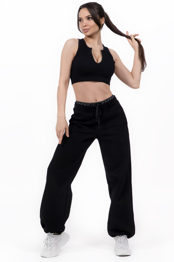 Жіночі спортивні штани Freever NF 5826 чорні - freever.ua