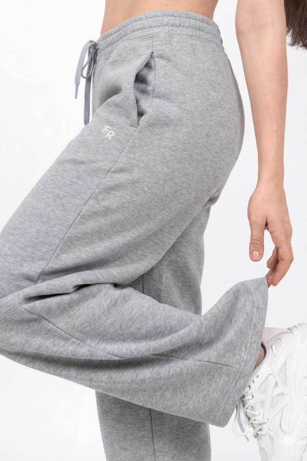 Жіночі спортивні штани Freever NF 5826 сірі, Фото №3- freever.ua