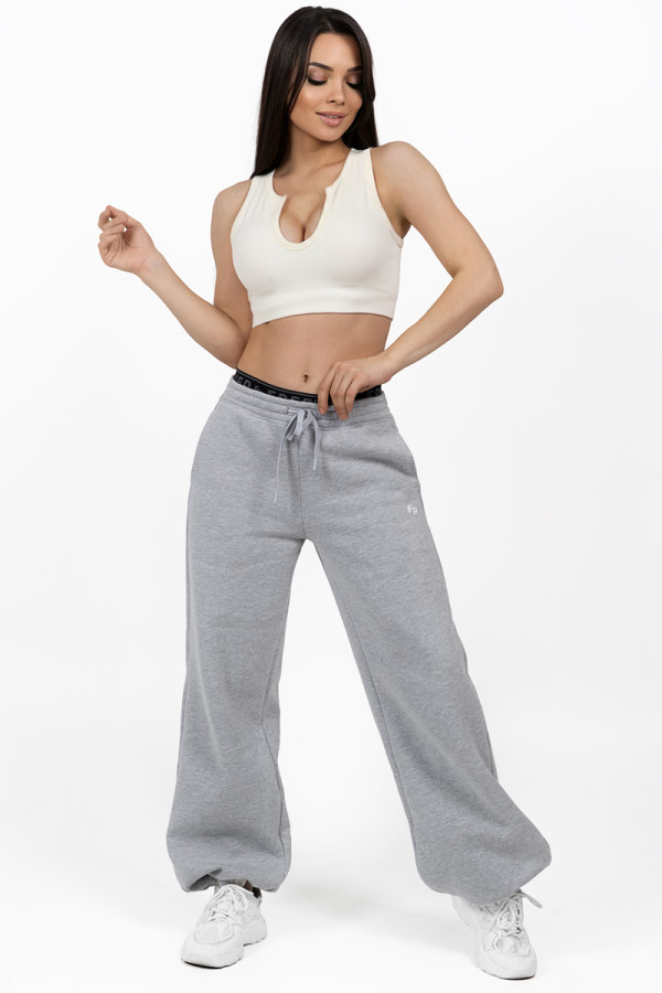 Жіночі спортивні штани Freever NF 5826 сірі - freever.ua