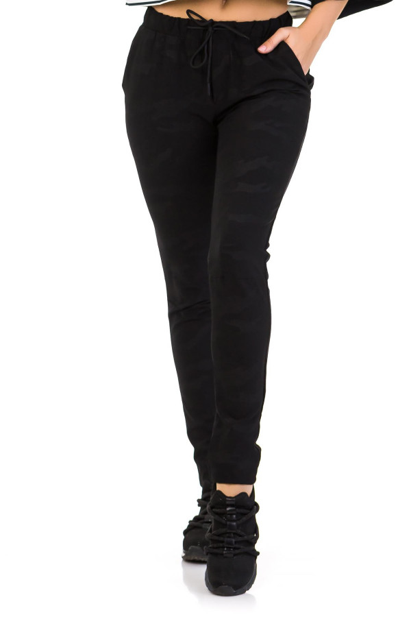 Спортивні штани жіночі Freever GF 5901 чорні, Фото №4 - freever.ua
