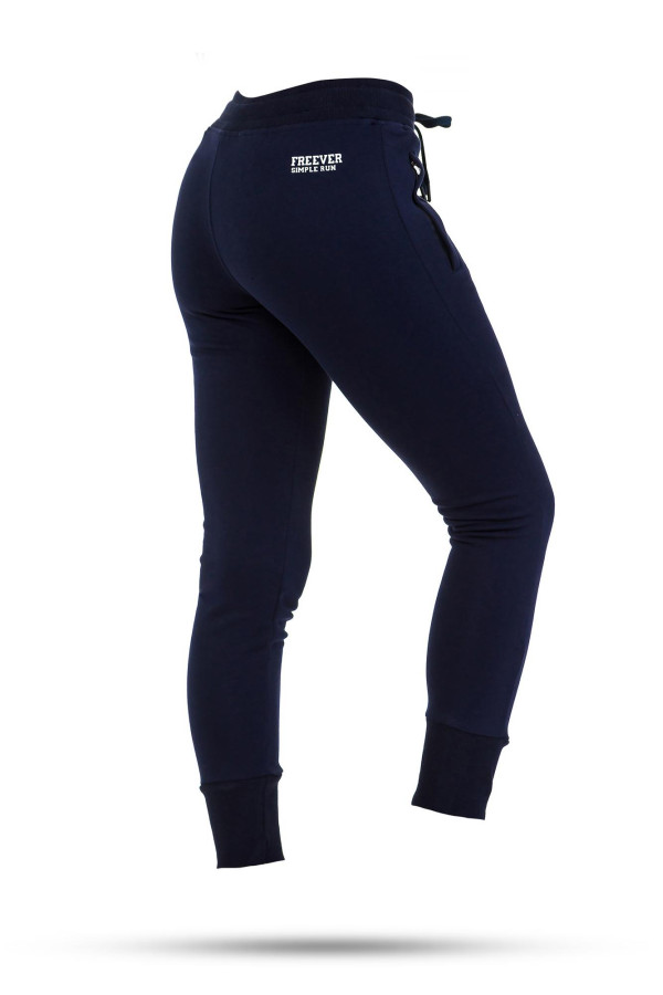 Спортивні штани жіночі Freever GF 5904 темно-сині, Фото №3 - freever.ua