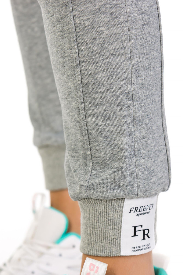 Спортивные брюки женские Freever GF 5905 серые, Фото №7 - freever.ua