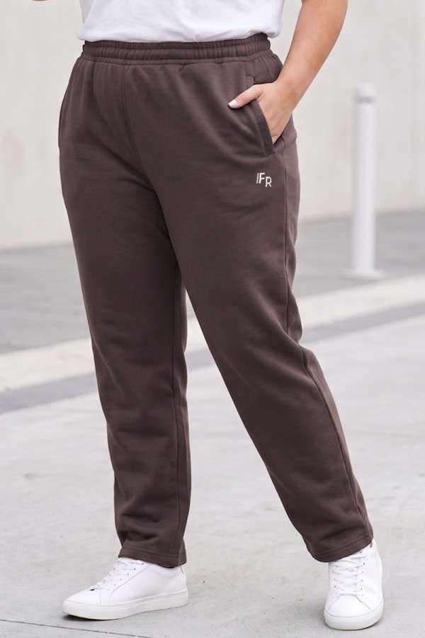 Спортивные брюки женские Freever UF 5906 коричневые