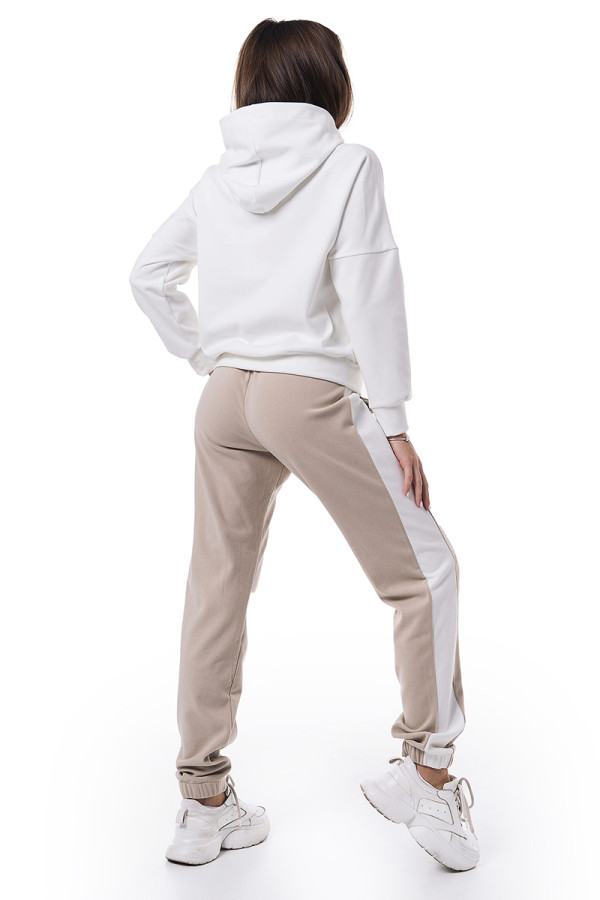 Спортивні штани жіночі Freever WF 5912 бежеві, Фото №7 - freever.ua