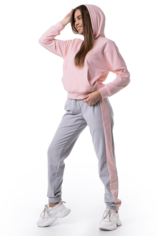 Спортивні штани жіночі Freever WF 5912 світло-сірі, Фото №6 - freever.ua