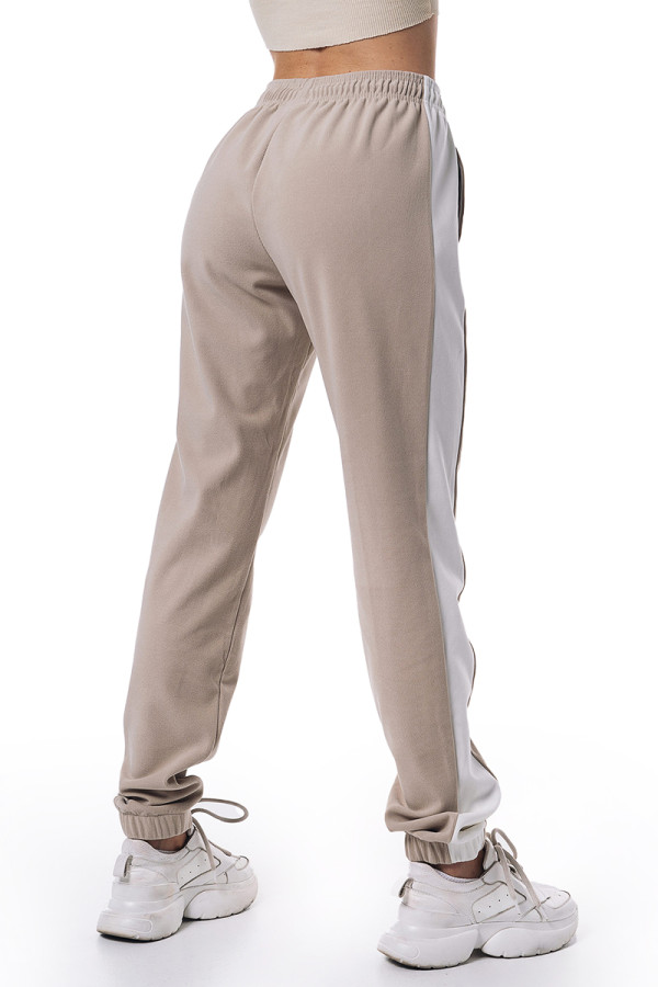 Спортивні штани жіночі Freever WF 5912 бежеві, Фото №3 - freever.ua