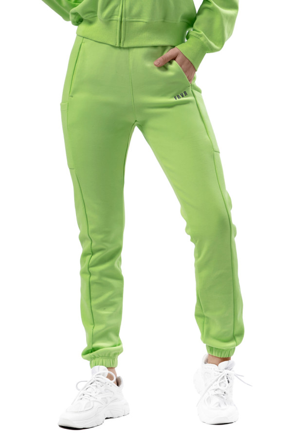 Жіночі спортивні штани Freever NF 5919 салатові, Фото №5- freever.ua