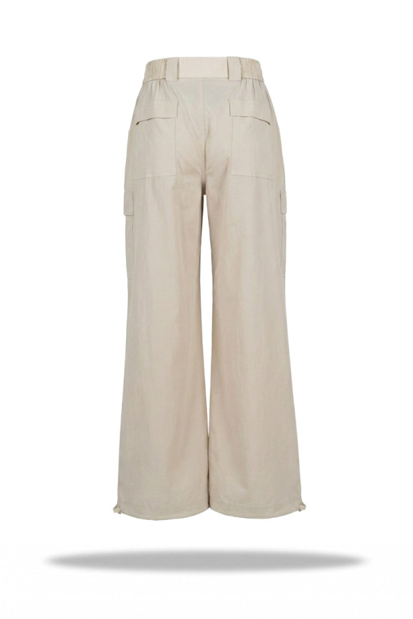 Брюки спортивные женские Freever NF 5921 бежевые, Фото №3- freever.ua