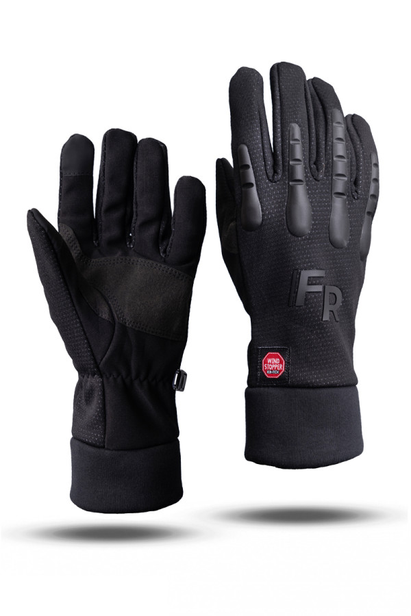 Гірськолижні рукавички (softshell) Freever UF 606 чорні - freever.ua