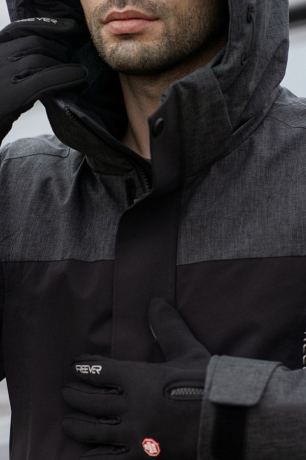 Перчатки softshell Freever UF 608 черные, Фото №3- freever.ua