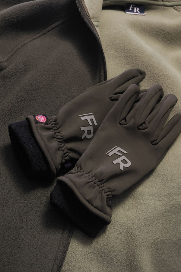 Перчатки softshell Freever UF 607 хаки, Фото №2- freever.ua