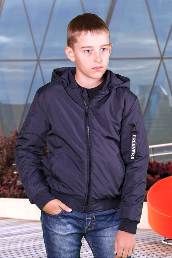 Демісезонна куртка дитяча Freever GF 4303 синя - freever.ua
