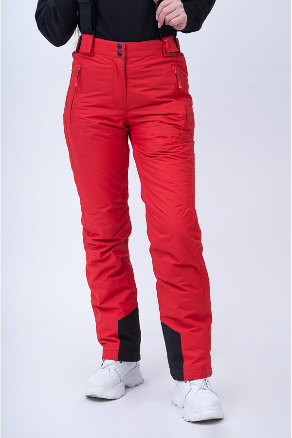 Горнолыжные брюки женские Freever GF 6708 красные - freever.ua
