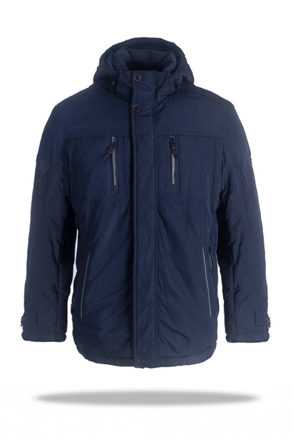 Куртка мужская зимняя J7039 синяя - freever.ua