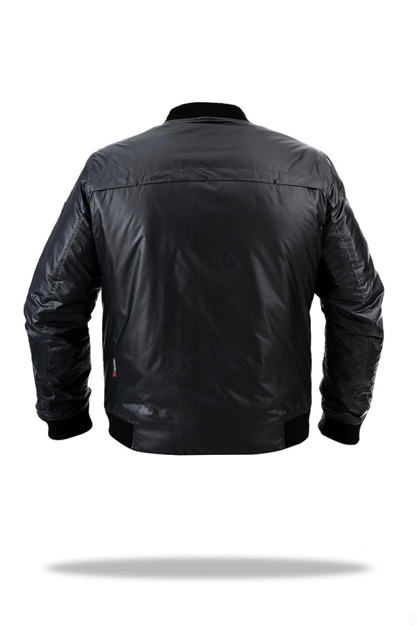 Куртка бомбер мужская Freever SF 70392 черная, Фото №4 - freever.ua