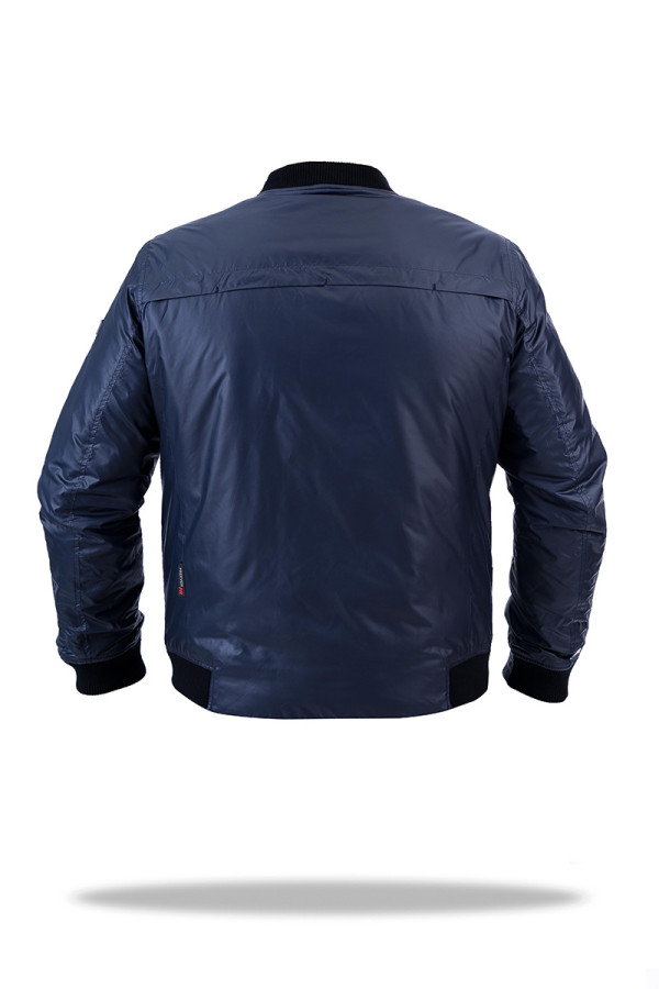 Куртка бомбер мужская Freever SF 70392 темно-синяя, Фото №4 - freever.ua