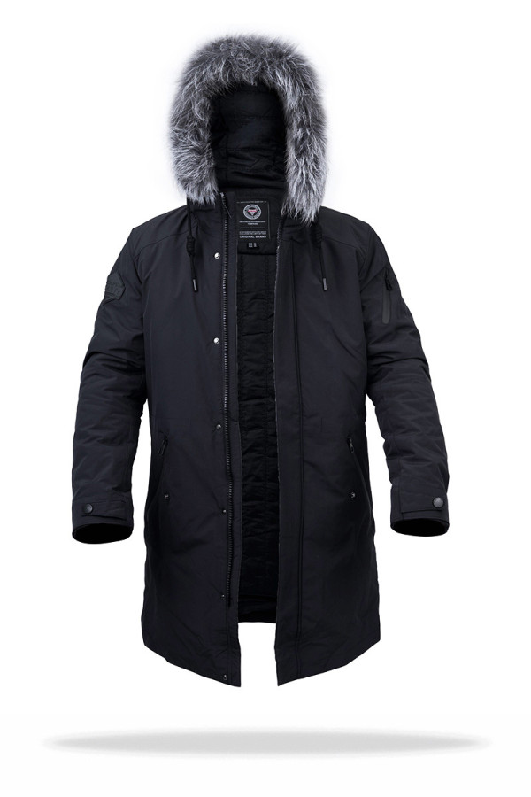 Куртка мужская зимняя J9063 синяя - freever.ua