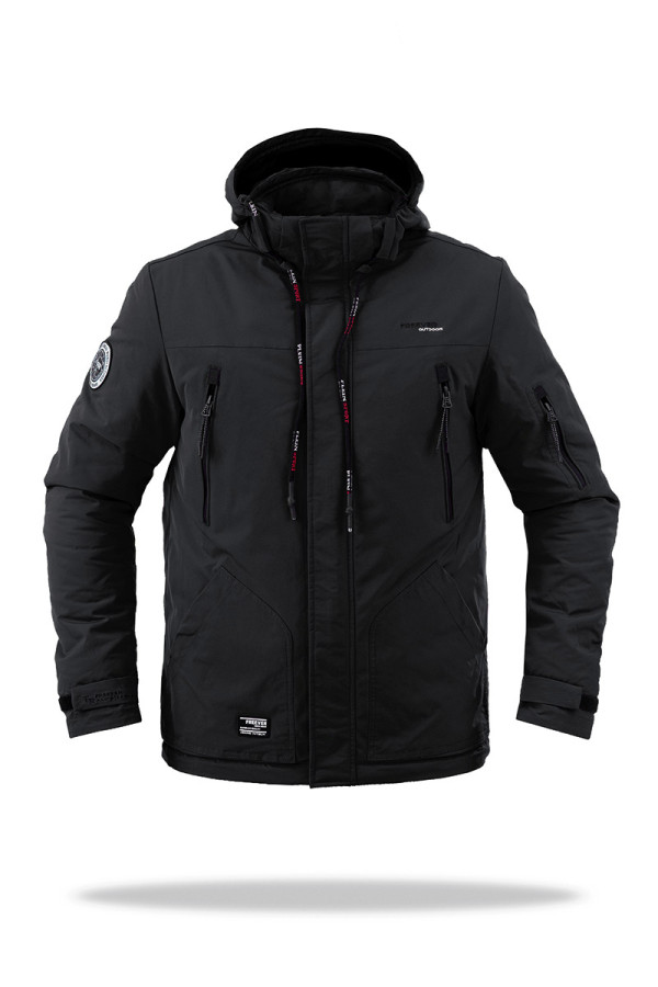 Демисезонная куртка мужская Freever SF 70506 черная , Фото №2 - freever.ua