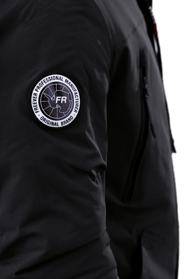 Демісезонна куртка чоловіча Freever SF 70506 чорна, Фото №6 - freever.ua