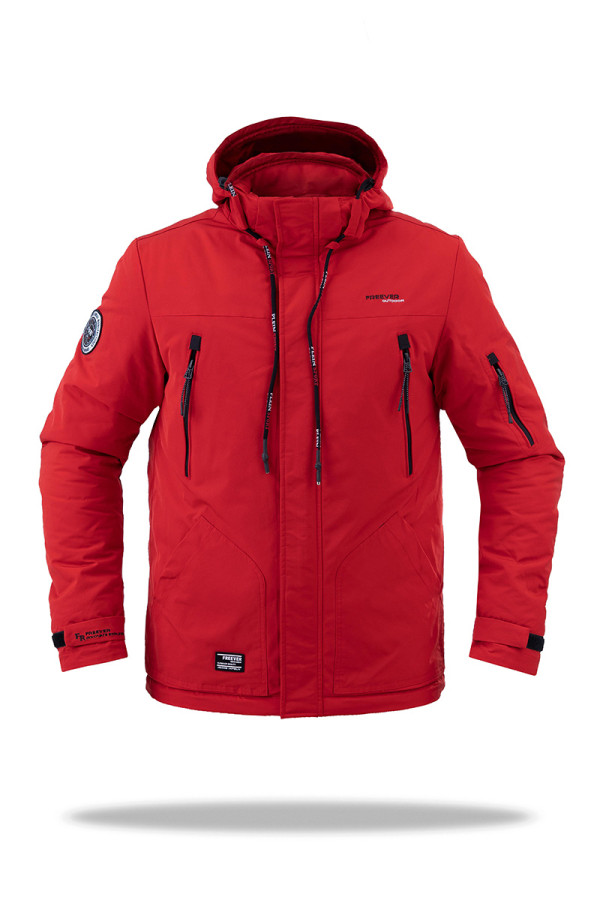Демисезонная куртка мужская Freever SF 70506 красная, Фото №4 - freever.ua