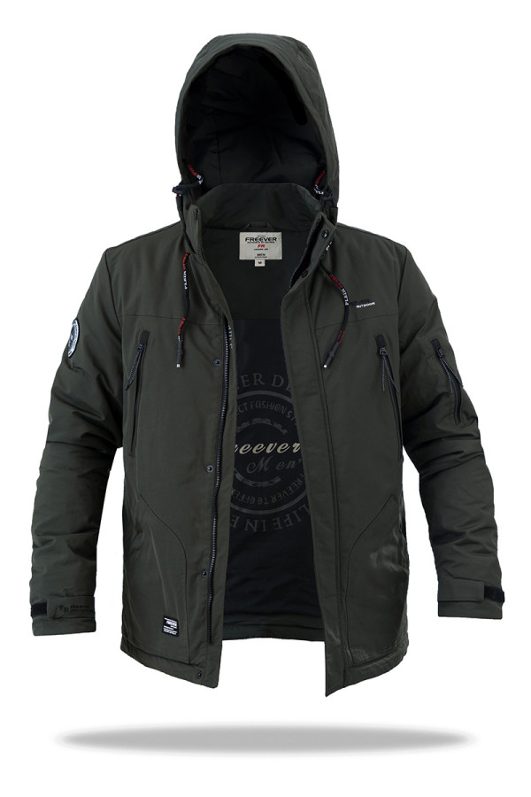 Демисезонная куртка мужская Freever SF 70506 хаки - freever.ua