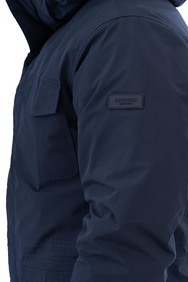 Демісезонна куртка чоловіча Freever SF 70507 синя, Фото №6 - freever.ua