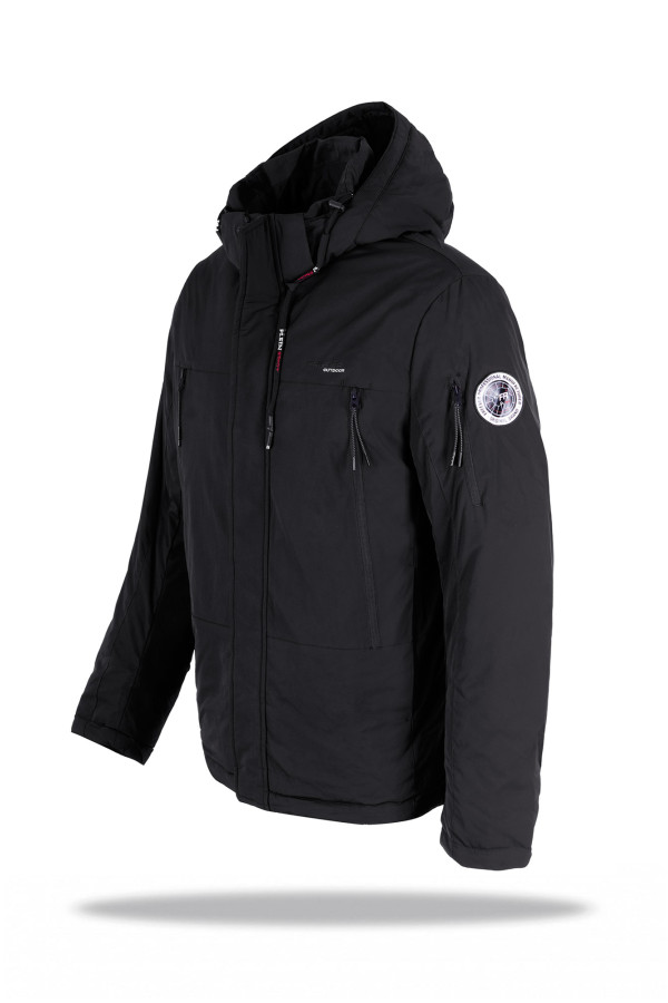 Демисезонная куртка мужская Freever WF 70559 черная, Фото №3 - freever.ua