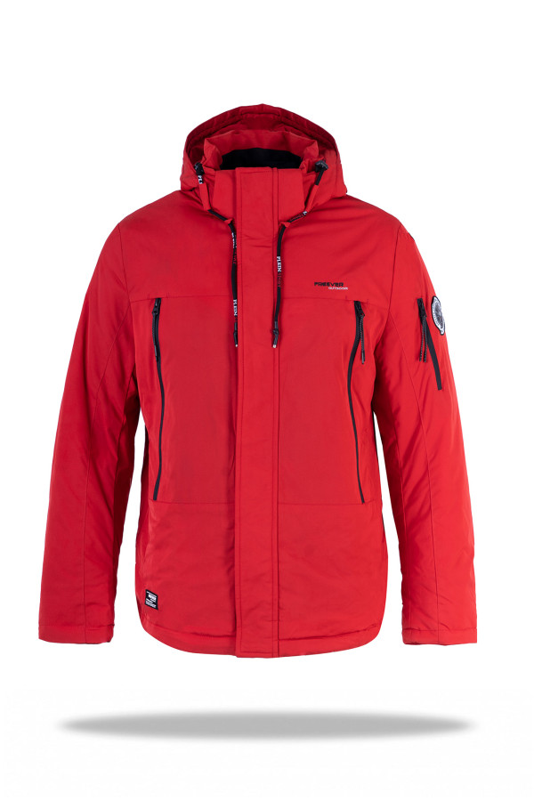 Демисезонная куртка мужская Freever WF 70559 красная, Фото №2 - freever.ua