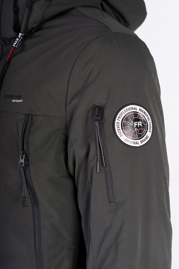 Демисезонная куртка мужская Freever WF 70559 хаки, Фото №10 - freever.ua