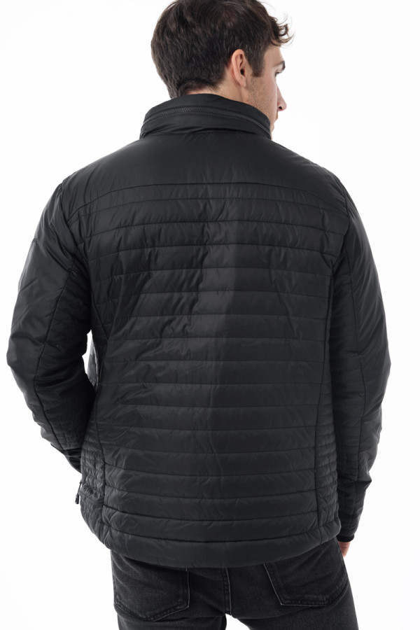 Демісезонна куртка чоловіча Freever WF 70588 чорна, Фото №8 - freever.ua
