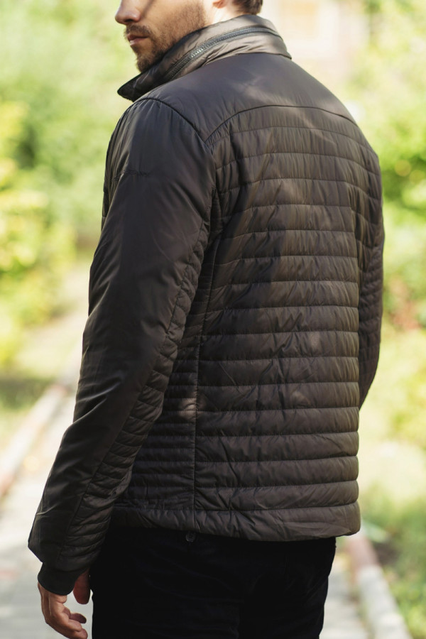 Демісезонна куртка чоловіча Freever WF 70588 коричнева, Фото №6 - freever.ua