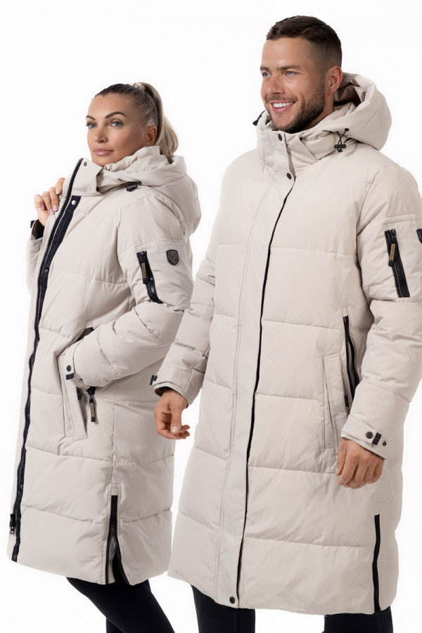 Парка Freever NF 71062 бежева, Фото №2- freever.ua