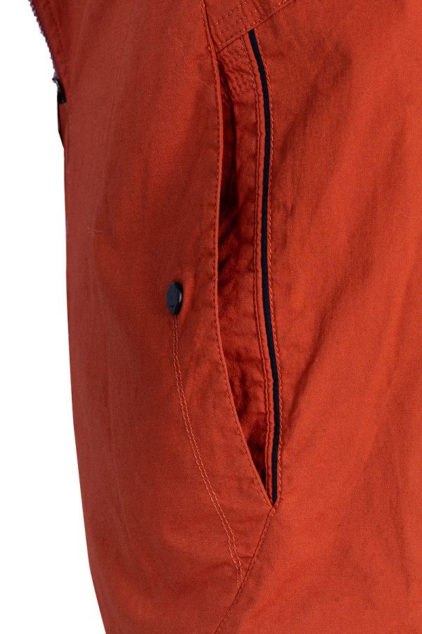 Куртка чоловіча демісезонна J7193 оранжева, Фото №4 - freever.ua