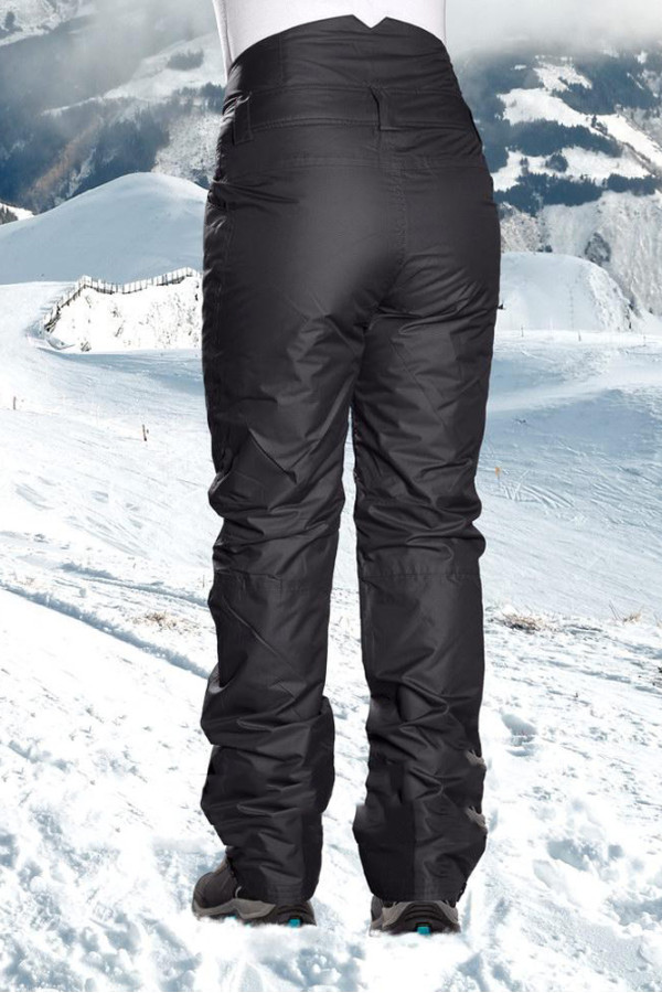 Гірськолижні штани жіночі Freever GF 7277 чорні, Фото №2 - freever.ua