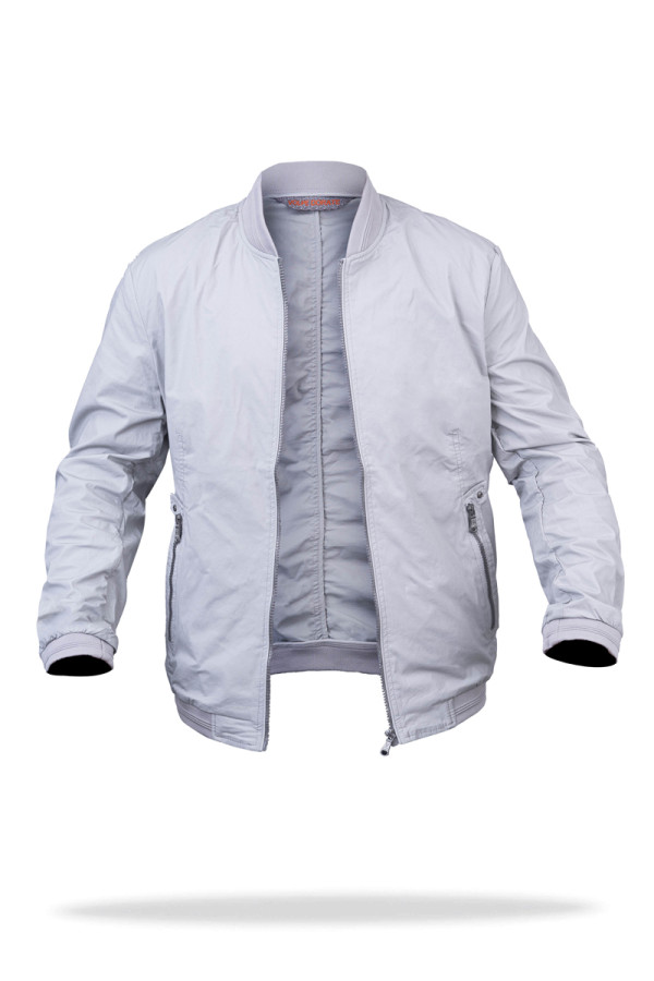 Куртка мужская демисезонная J7595 серая - freever.ua