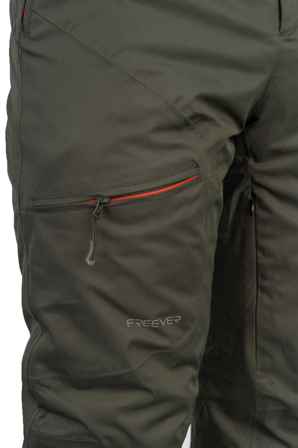 Горнолыжные брюки мужские Freever WF 7602 хаки, Фото №7- freever.ua