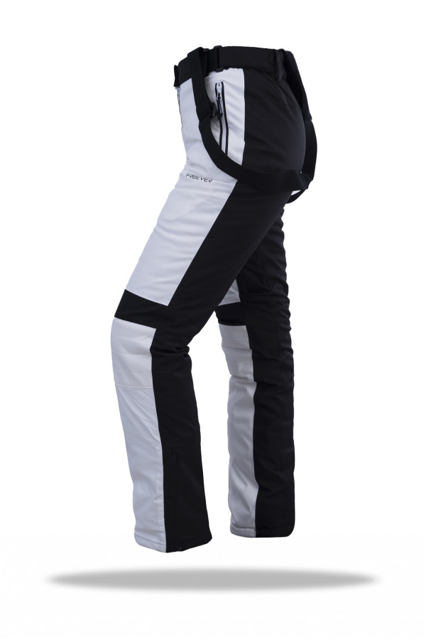 Гірськолижні штани жіночі Freever WF 7603 білі, Фото №7 - freever.ua