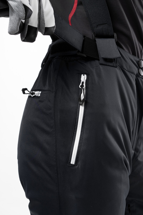 Гірськолижні штани жіночі Freever WF 7603 чорні, Фото №10 - freever.ua