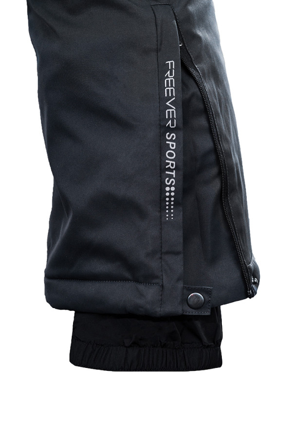 Гірськолижні штани жіночі Freever WF 7603 чорні, Фото №8 - freever.ua