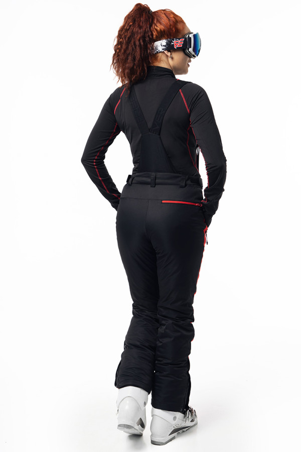 Горнолыжные брюки женские Freever WF 7603 красные, Фото №7 - freever.ua