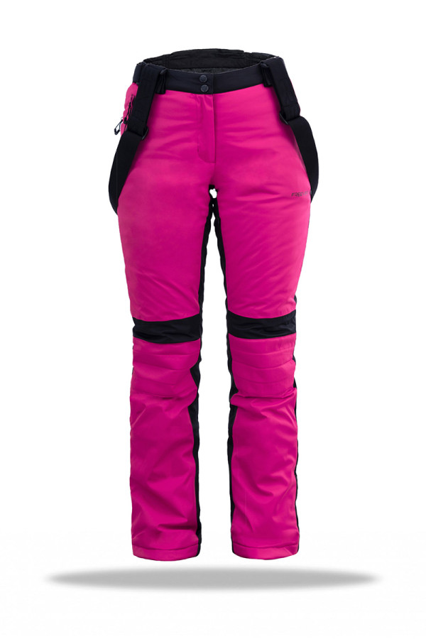 Горнолыжные брюки женские Freever WF 7603 розовые