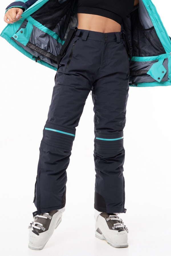 Гірськолижні штани жіночі Freever AF 7607 сині, Фото №2 - freever.ua