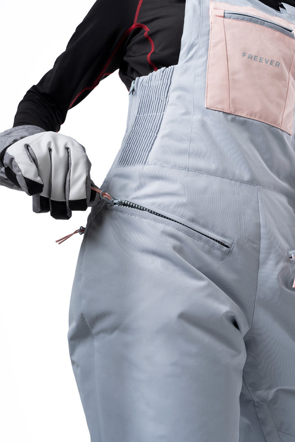 Горнолыжные брюки женские  Freever  AF 7901 серые, Фото №15 - freever.ua