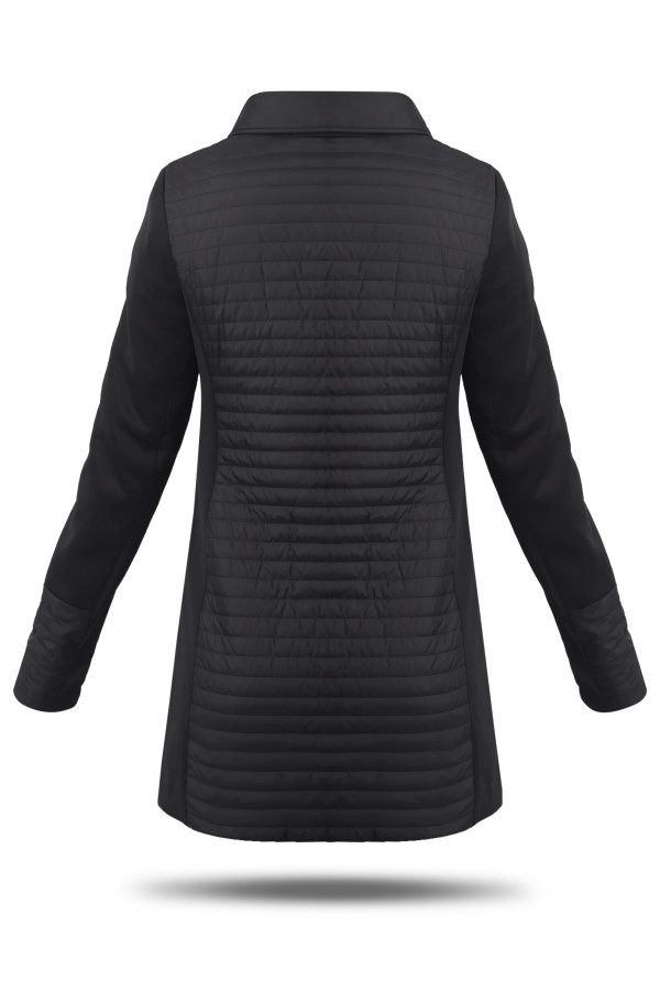 Пальто жіноче Freever GF 79608 чорне, Фото №4 - freever.ua
