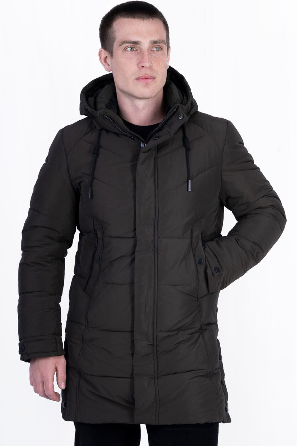 Куртка мужская зимняя  J8008 хаки - freever.ua