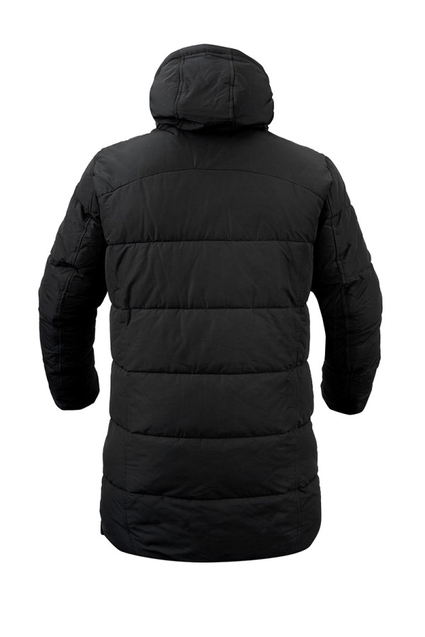 Куртка чоловіча зимова J8008 чорна, Фото №4 - freever.ua