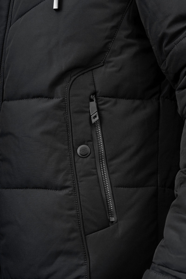 Куртка мужская зимняя  J8008 чёрная, Фото №5 - freever.ua