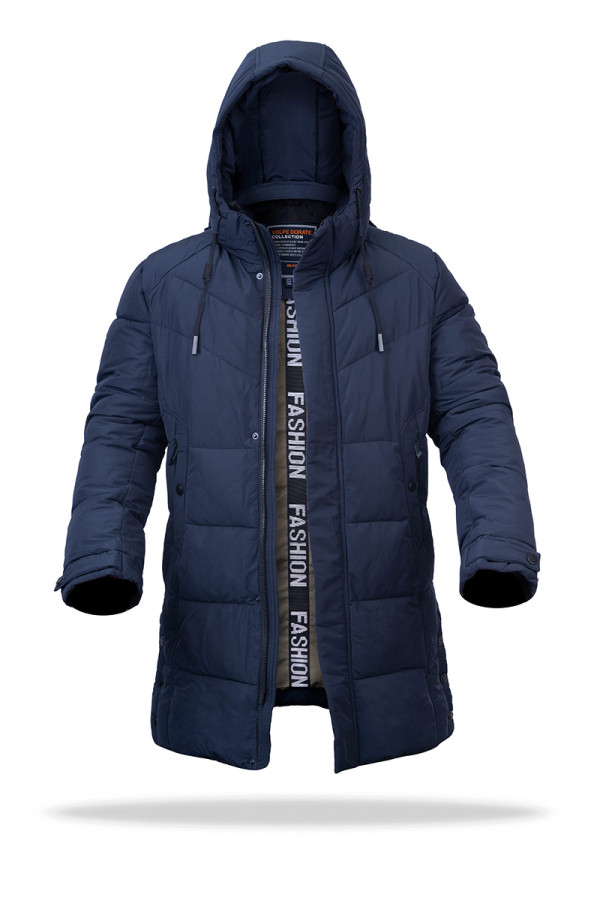 Куртка чоловіча зимова J8008 синя - freever.ua