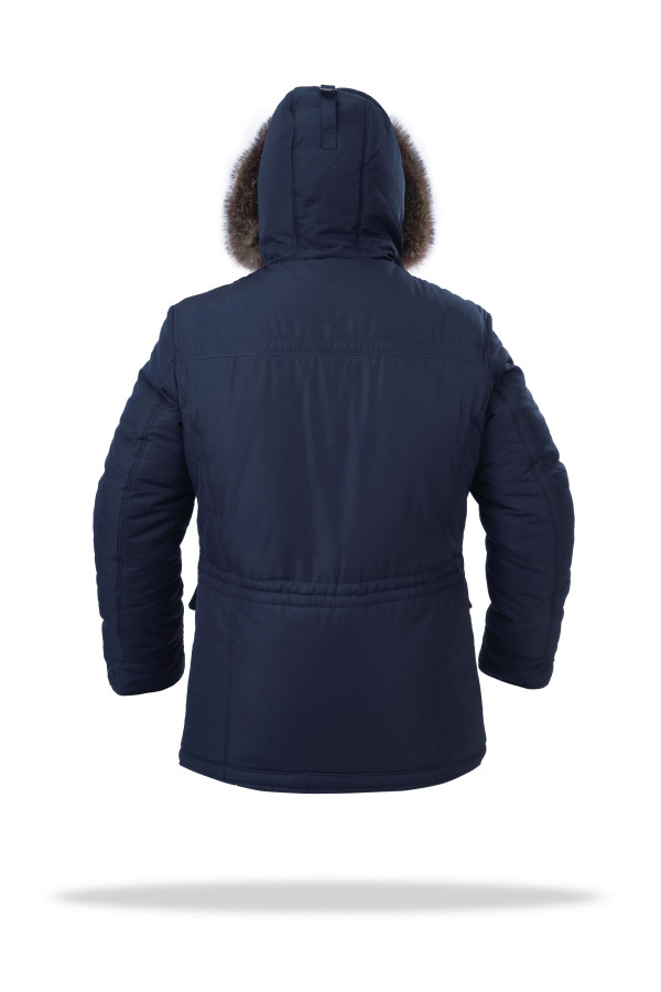 Куртка чоловіча зимова J8011 синя, Фото №4 - freever.ua