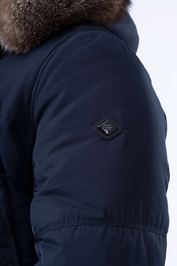 Куртка мужская зимняя  J8011 синяя, Фото №7 - freever.ua